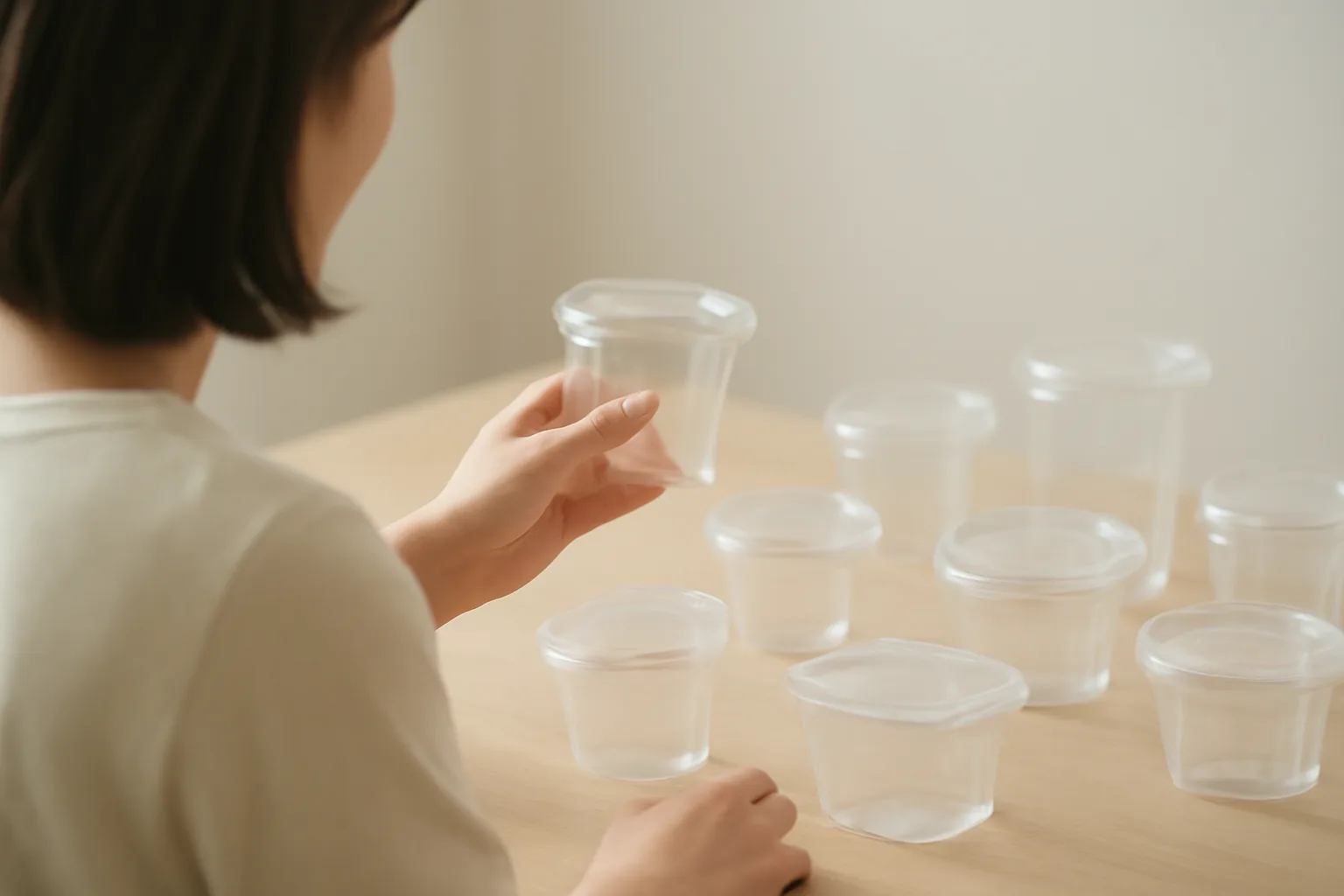 100均の使い捨てデザートカップ選び｜容量・耐熱表示と持ち運びのコツ
