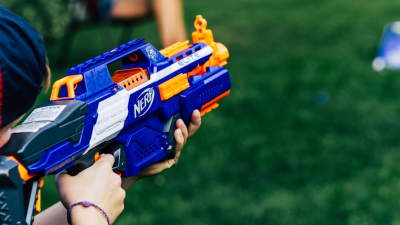 射的の銃は100均で揃う?おうち縁日の作り方と遊び方