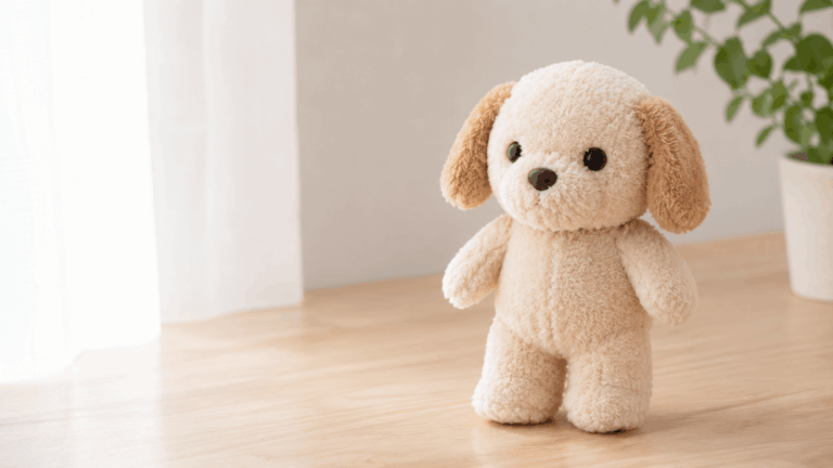 100均でぬいぐるみを自立させる！簡単スタンドと骨組みの作り方