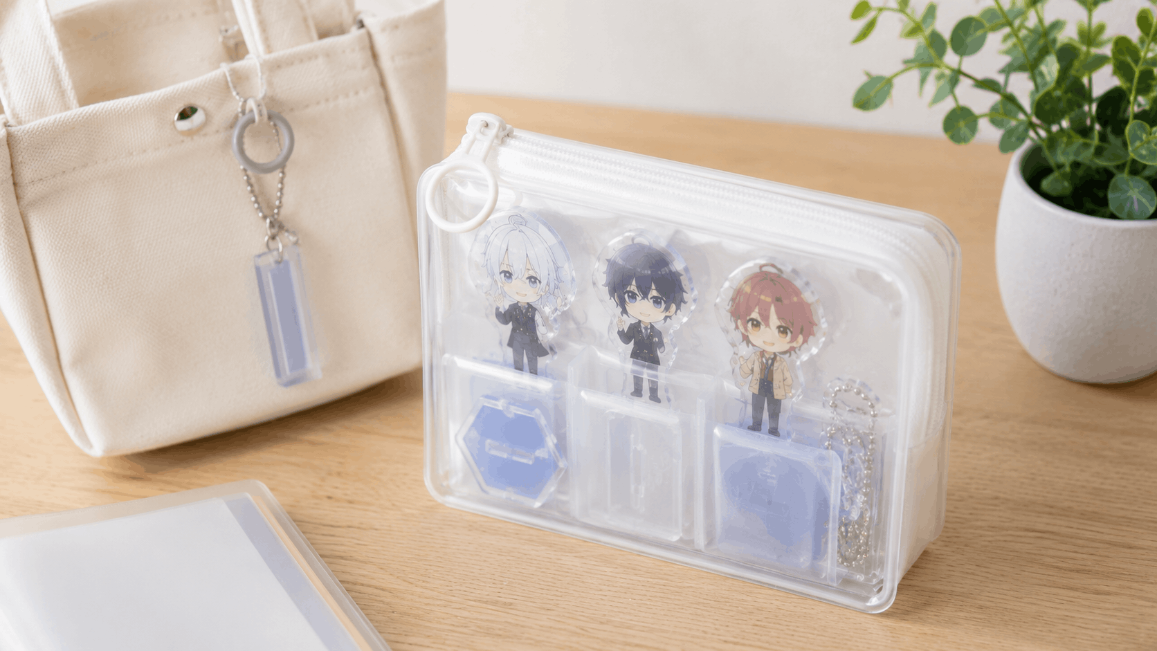 失敗しない100均のアクスタ持ち運びポーチ！可愛い収納アレンジ