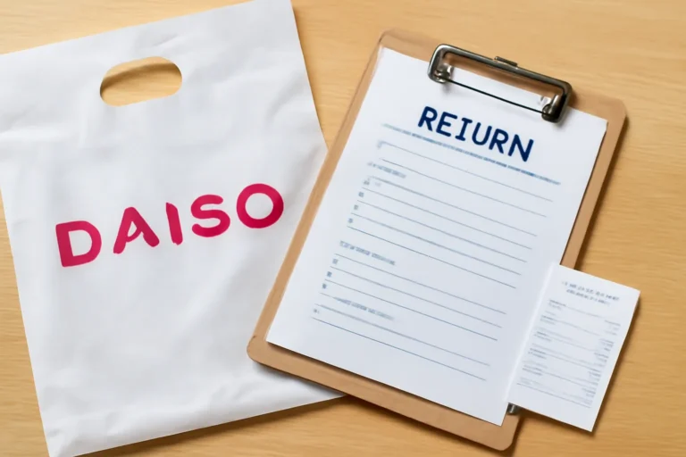 daisoの返品はできる？対象外商品からレシートなしの相談方法まで