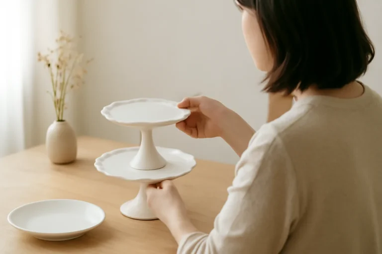 セリアでケーキスタンドは買える？高見えDIYとぐらつき対策