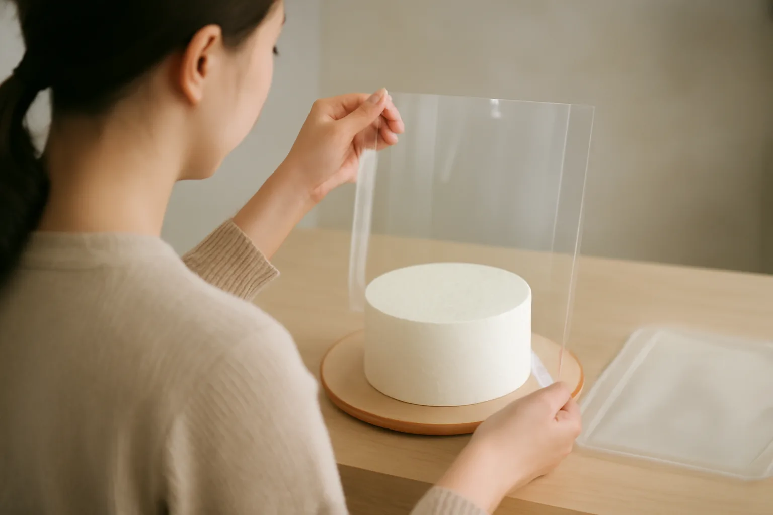 ケーキフィルムは100均で買える？探し方から選び方・代用法まで