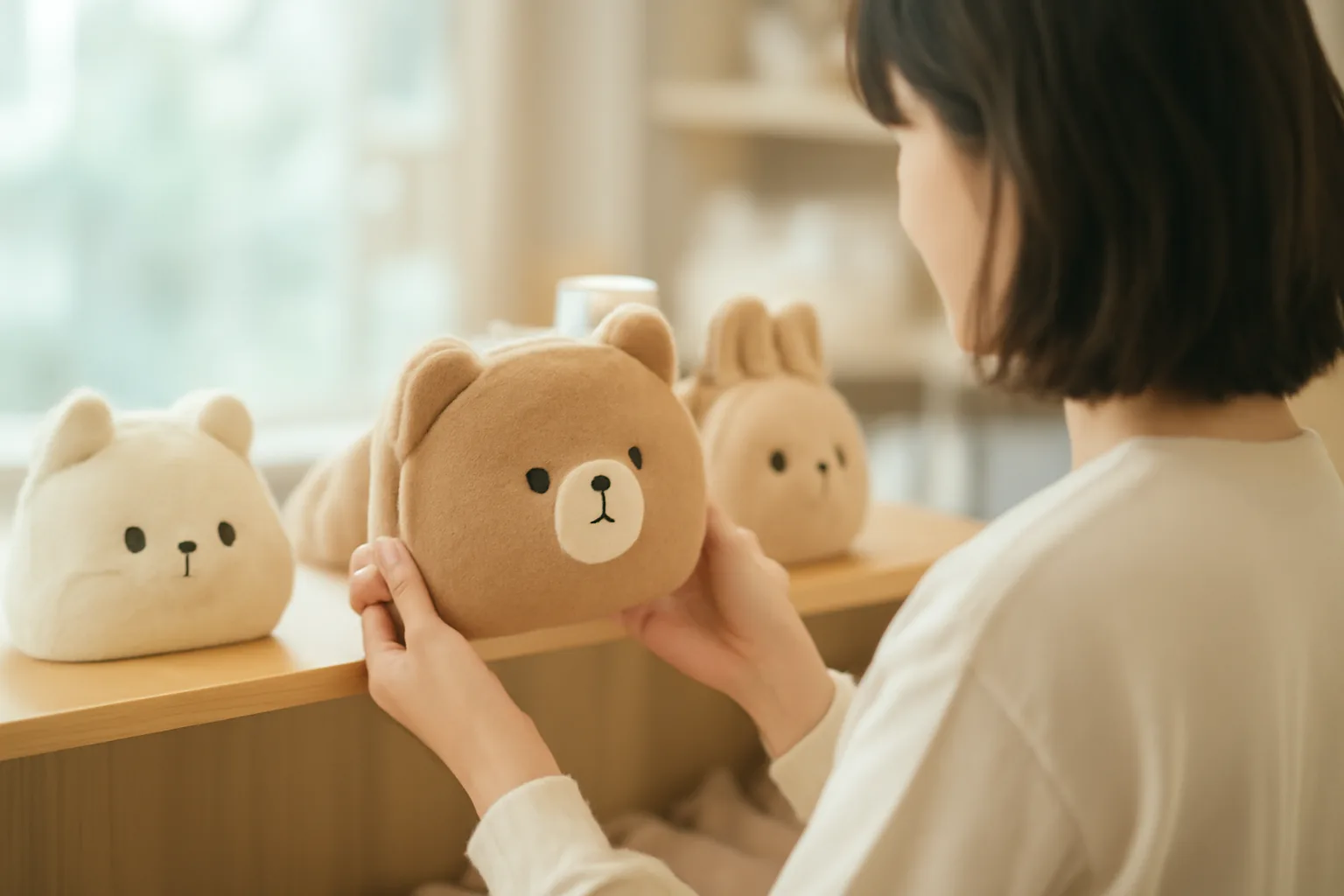 セリアのぬいぐるみポーチ選び｜サイズ確認から落下対策まで