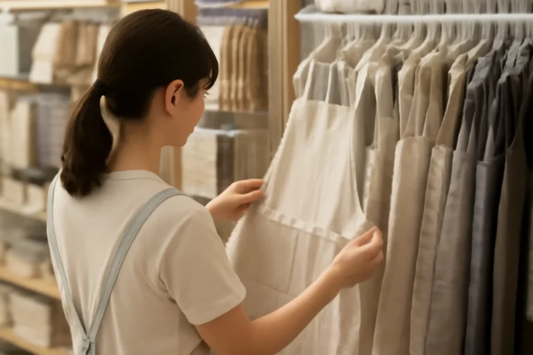 セリアのエプロン売り場はどこ？探す順番と見つからないときの選択肢