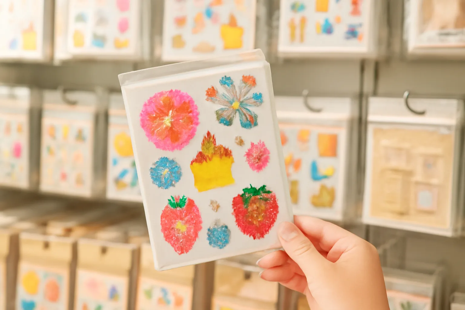 セリアのビーズアートシールはどこに売ってる？売り場と探し方ガイド
