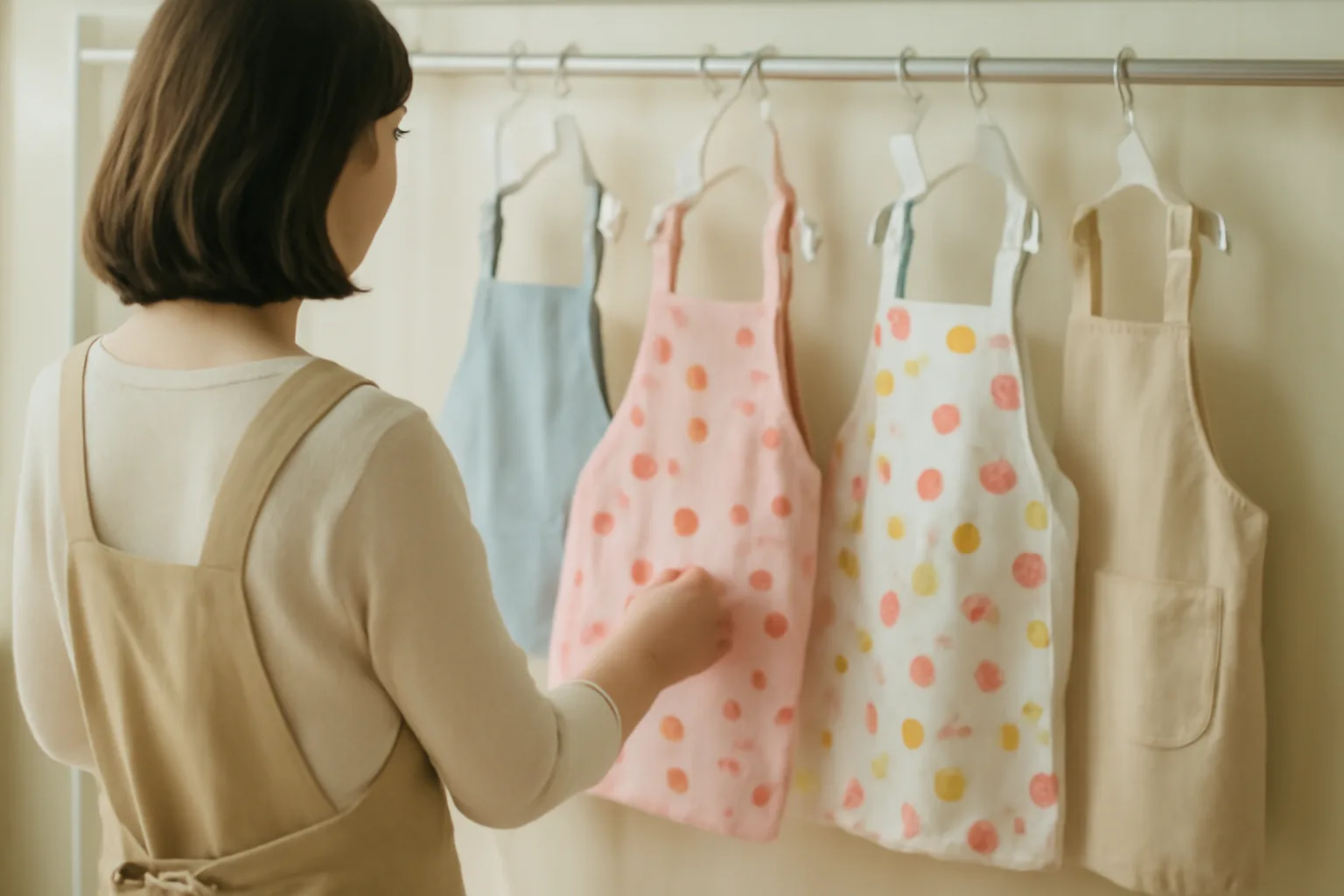 ダイソーの子供用エプロン選び｜サイズ・素材・売り場をやさしく確認
