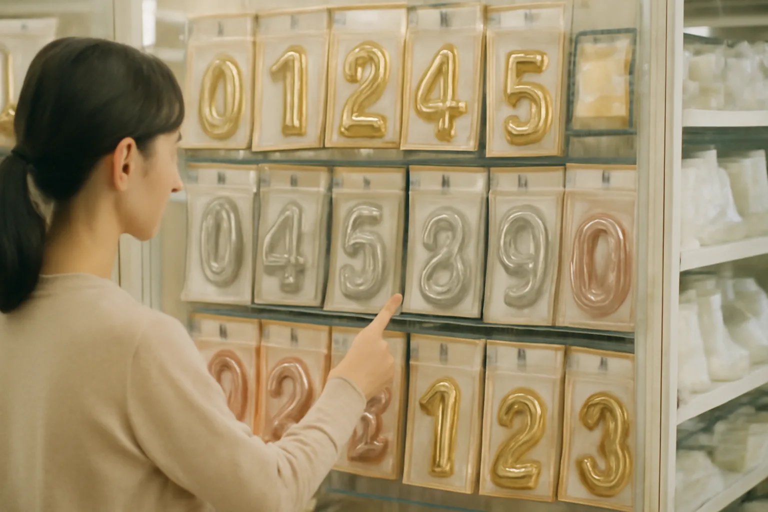 ダイソーの数字バルーンはどこ？膨らませ方と壁を傷つけない飾り方