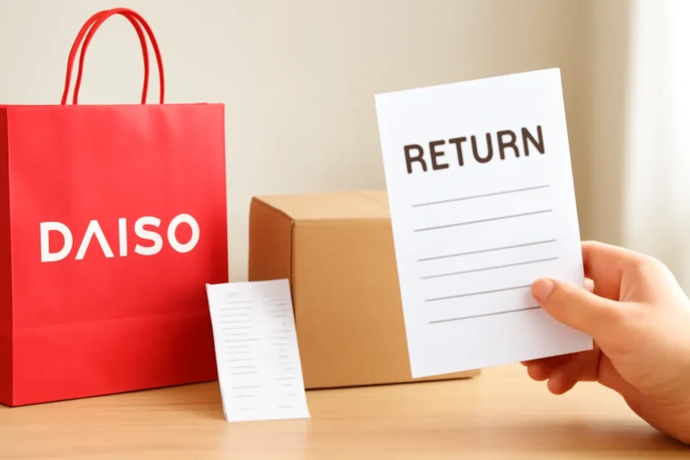 ダイソーで返品できる？理由別の条件と購入経路ごとの手続き