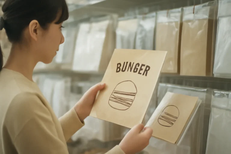 バーガー袋は100均で買える？売り場の探し方と代用品・手作り術