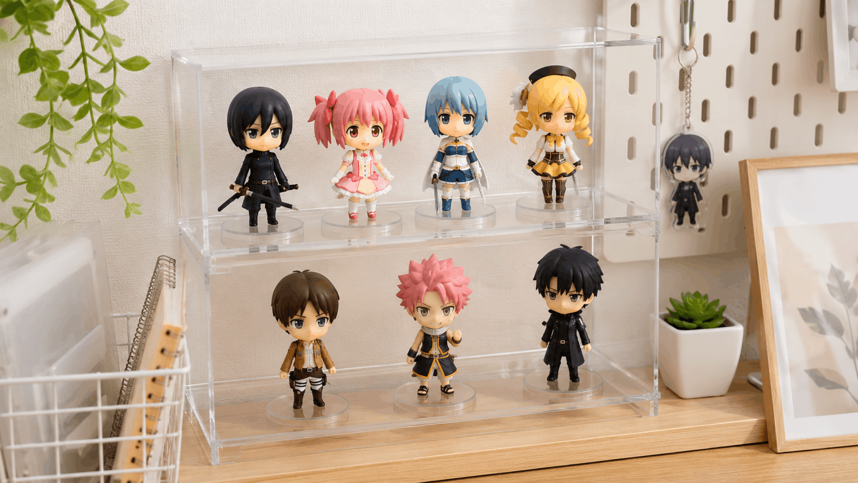 フィギュアの飾り方は100均で決まり！おしゃれなディスプレイ術