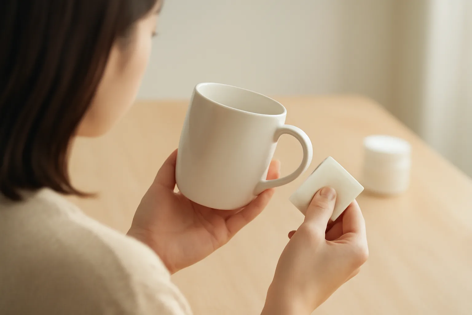 マグカップの欠けを100均で修理!安全チェックとやさしい手順