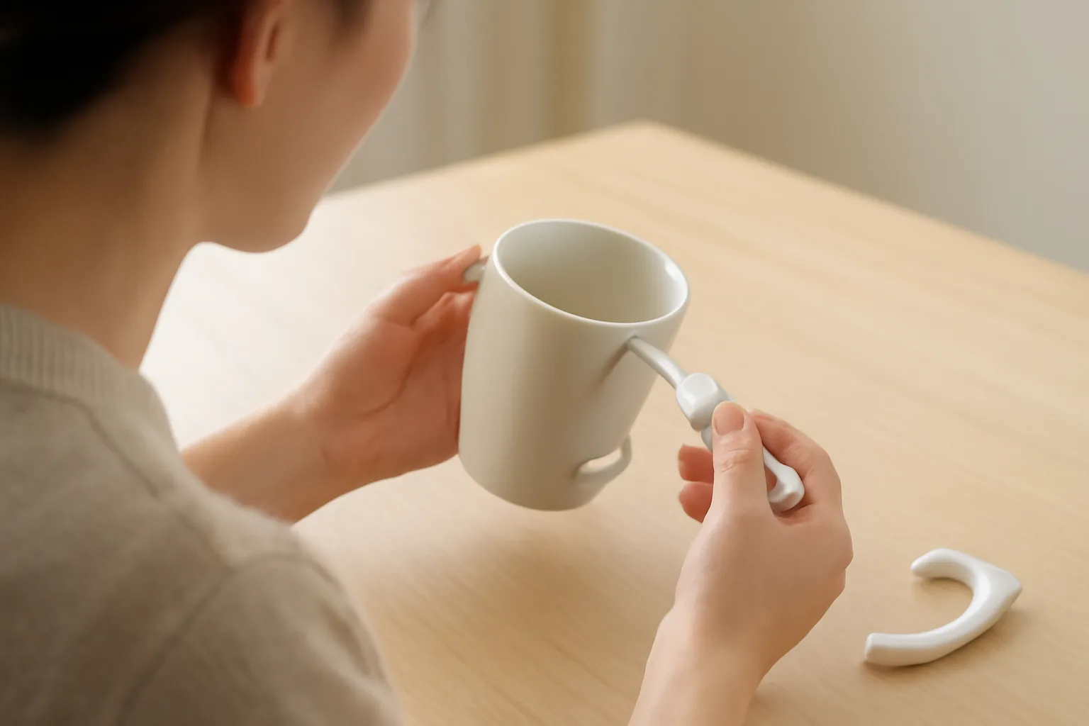 マグカップの欠けを100均で修理!安全チェックとやさしい手順