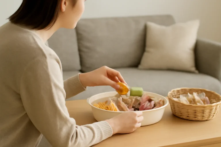 来客用のお菓子入れは100均で！高見えする選び方と出し方