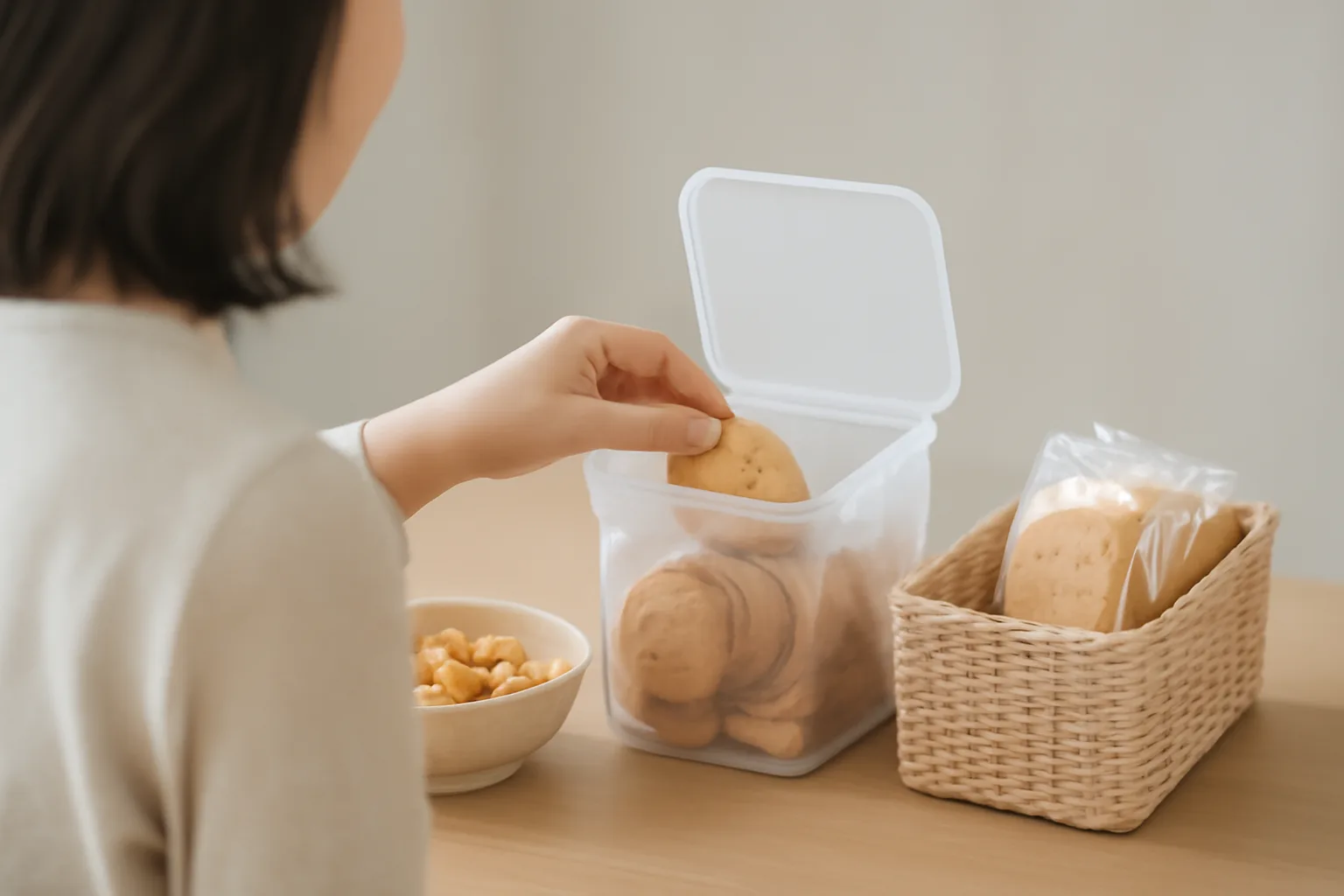 来客用のお菓子入れは100均で！高見えする選び方と出し方