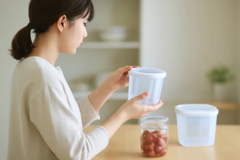 梅干しの保存容器を100均で探す！漬ける段階と完成後の選び方