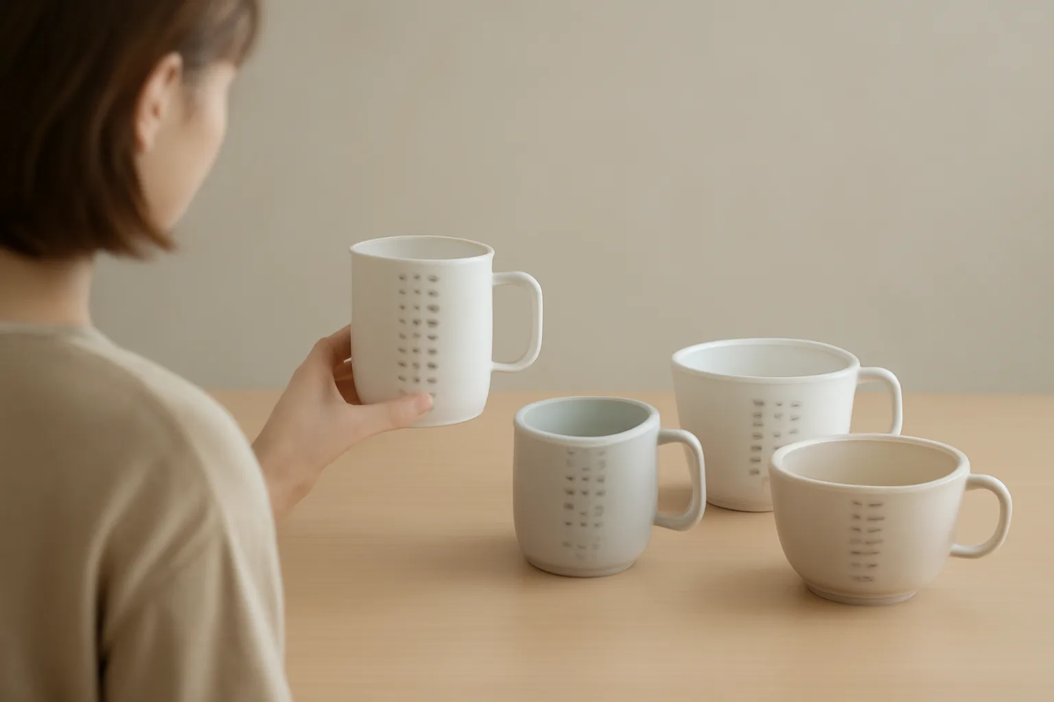 目盛り付きマグカップを100均で探すコツ｜選び方と使用時の注意点